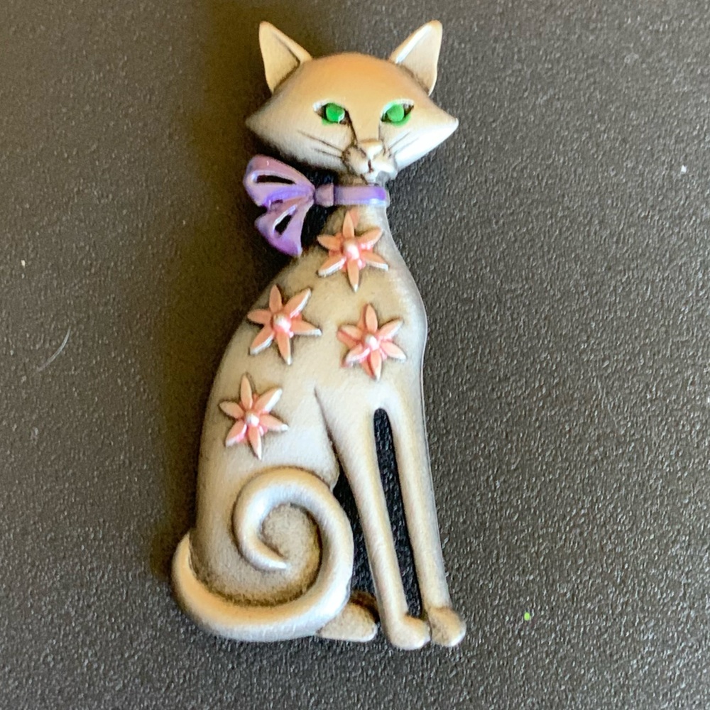 Cat Vintage Brooch